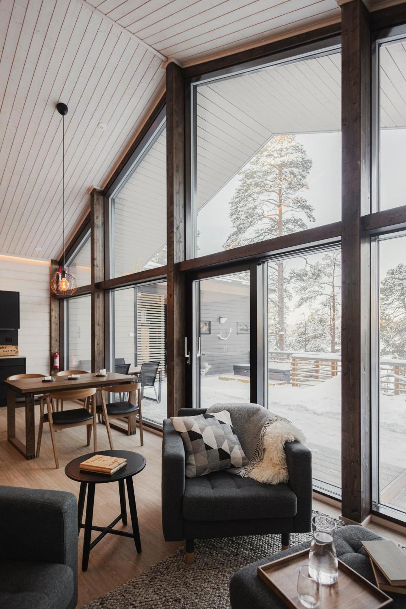 Norlight Cottages Ivalo - Tuli Kültér fotó