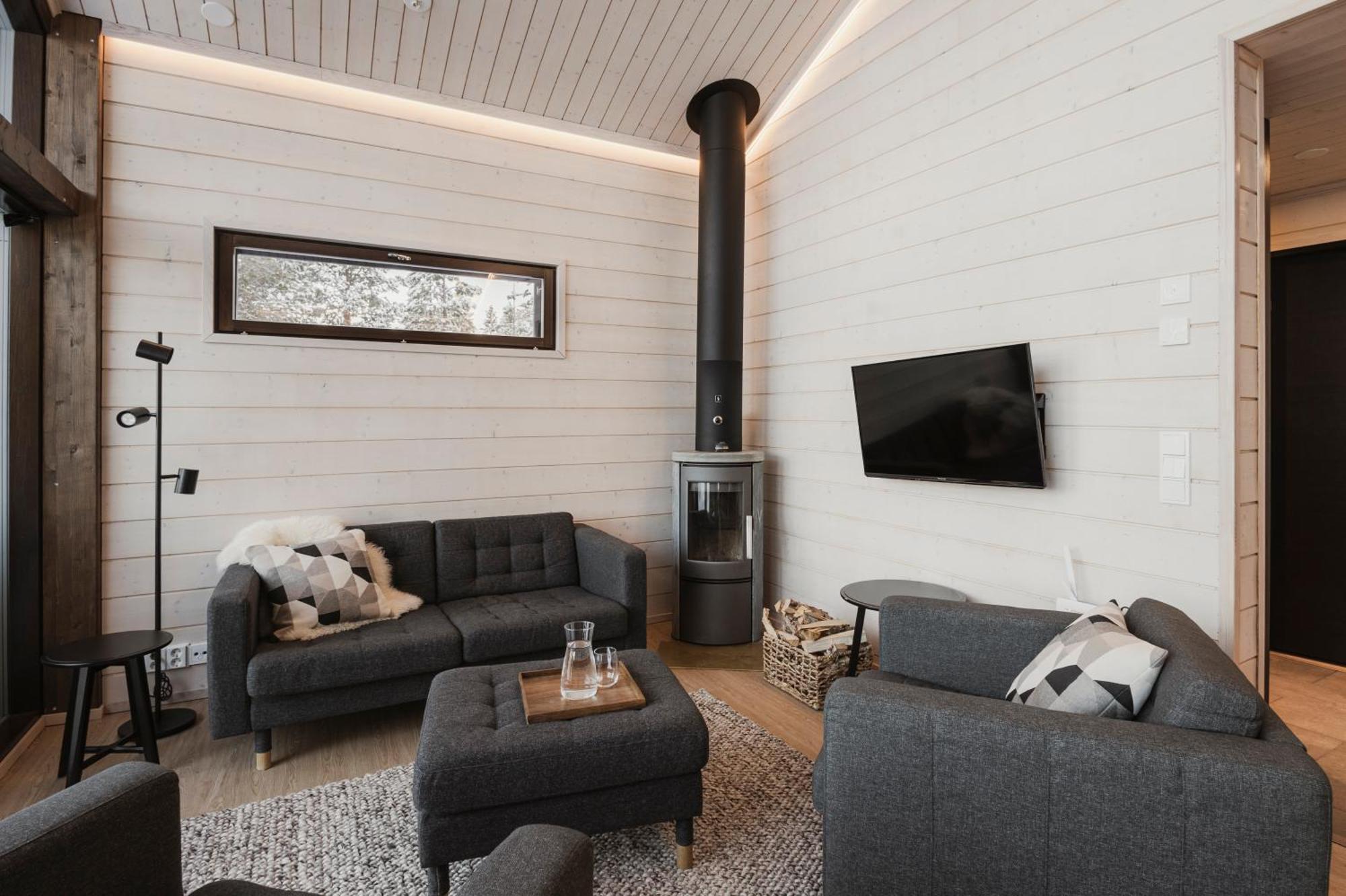 Norlight Cottages Ivalo - Tuli Kültér fotó