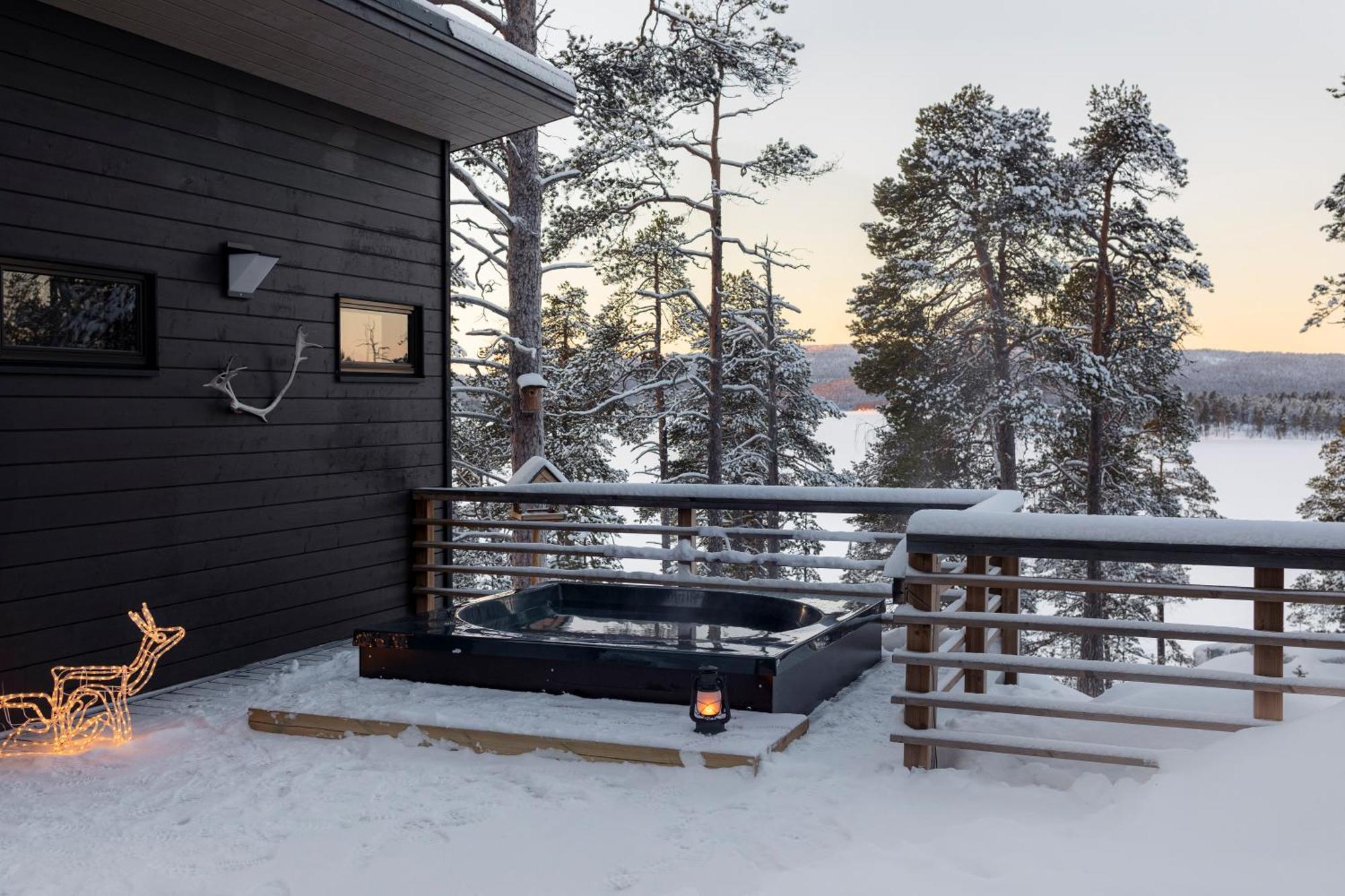 Norlight Cottages Ivalo - Tuli Kültér fotó