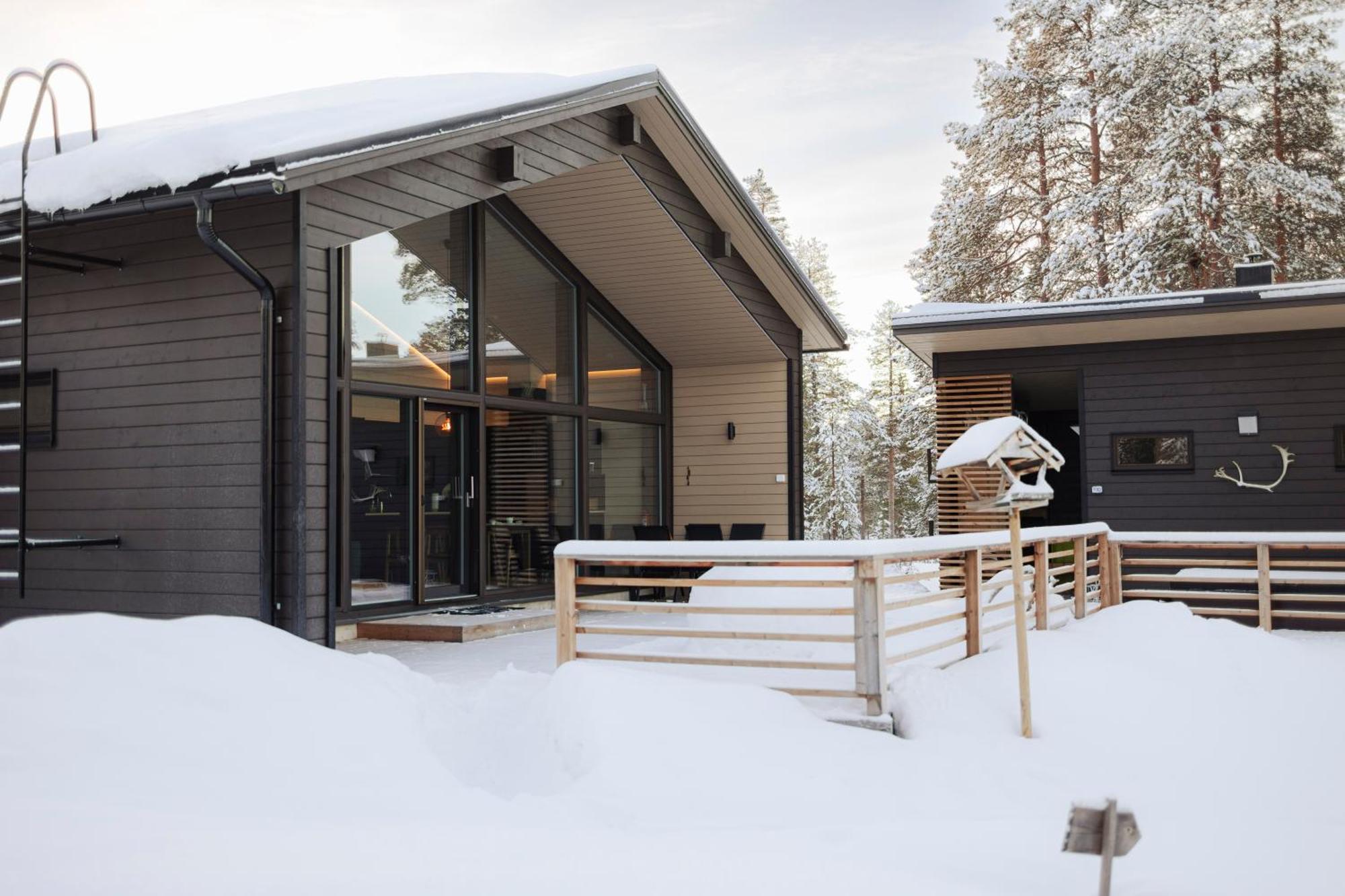 Norlight Cottages Ivalo - Tuli Kültér fotó